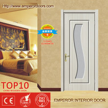 High Quality Wooden Interior Door with Glass